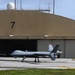 MQ-9 Reaper taxis on flight line during Cope North 23