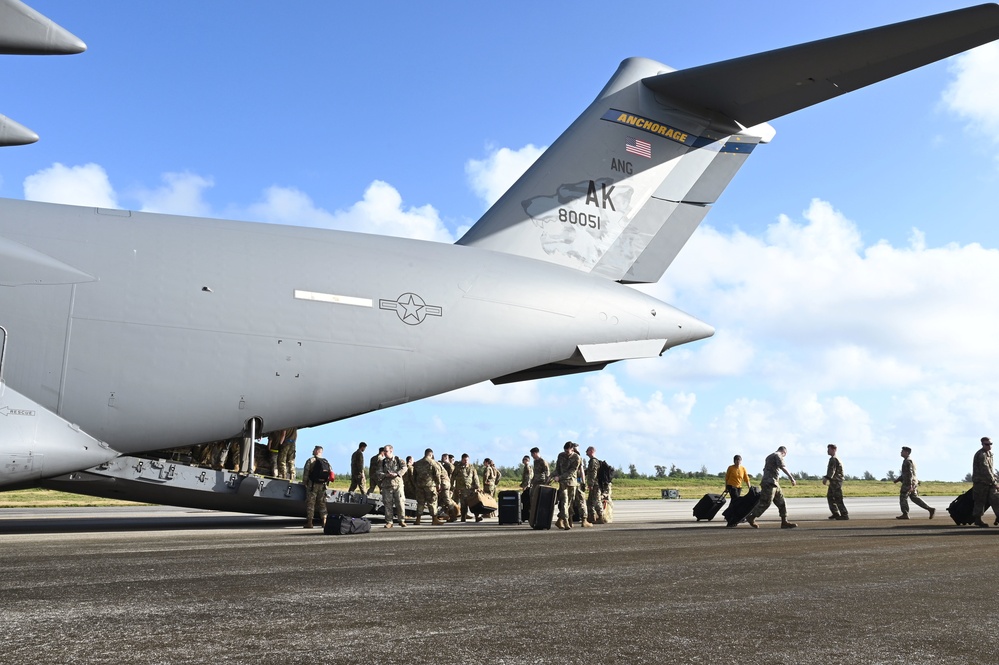 Personnel, cargo arrive for AR 23-1