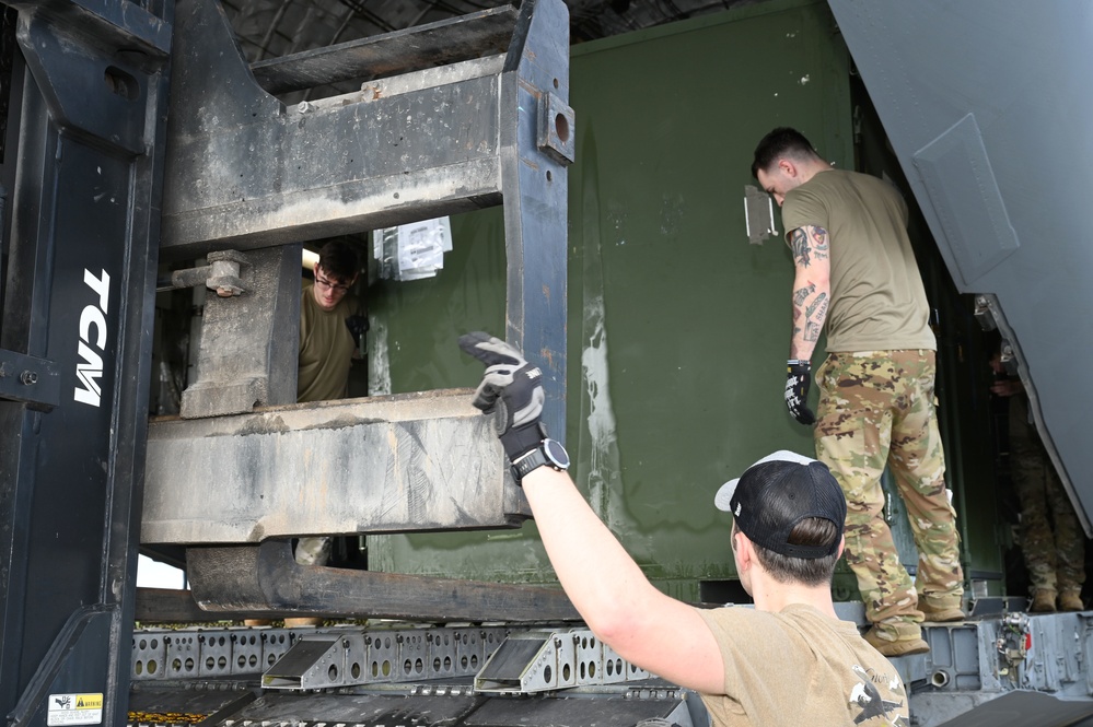 Personnel, cargo arrive for AR 23-1