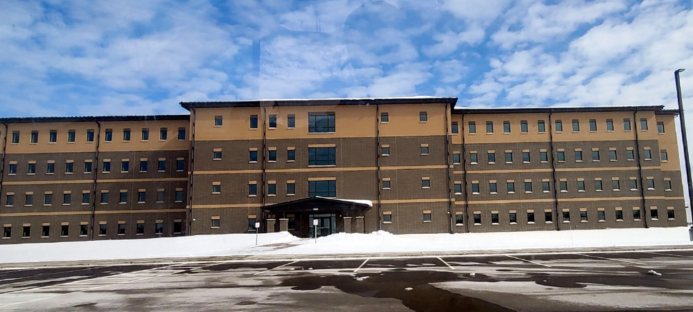 New barracks at Fort McCoy