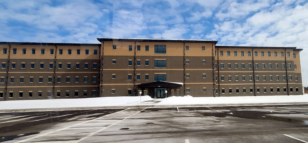 New barracks at Fort McCoy