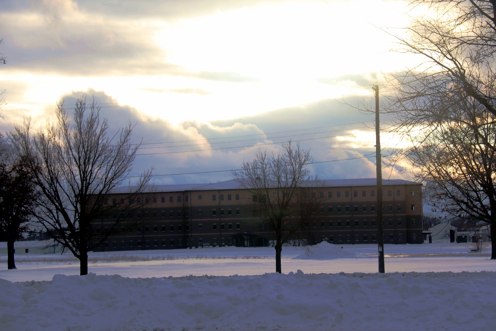 New barracks at Fort McCoy