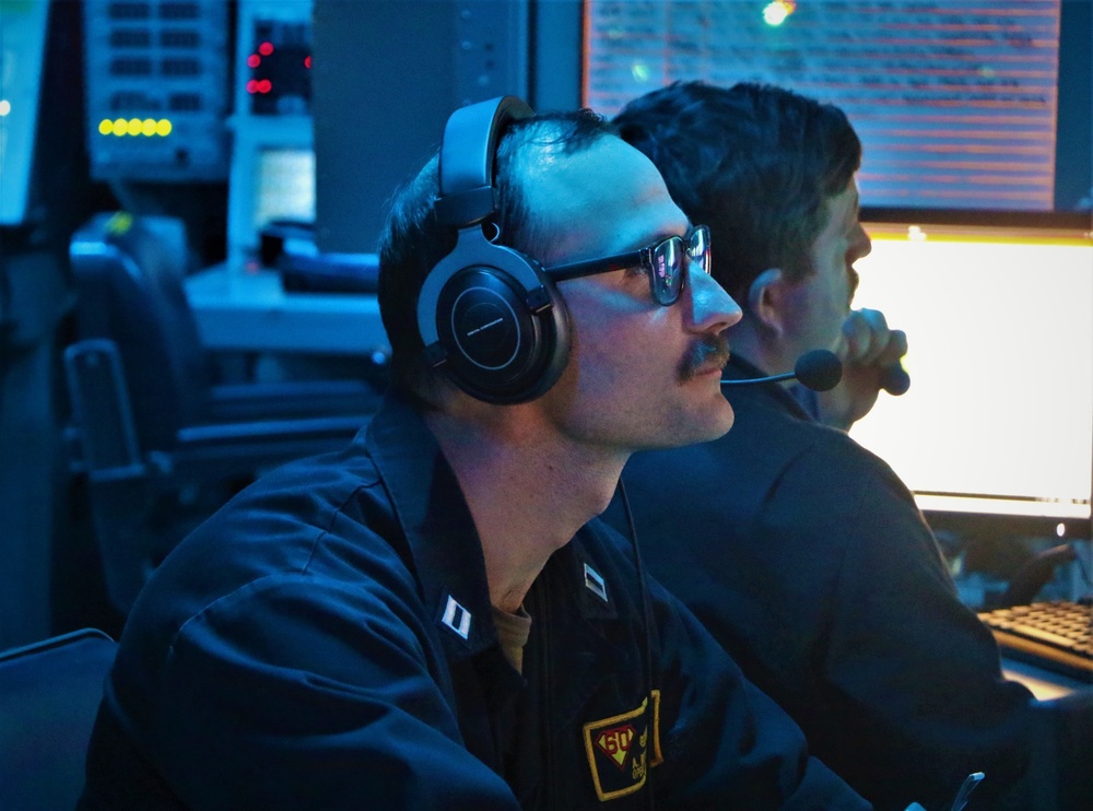USS Paul Hamilton Watchstanders