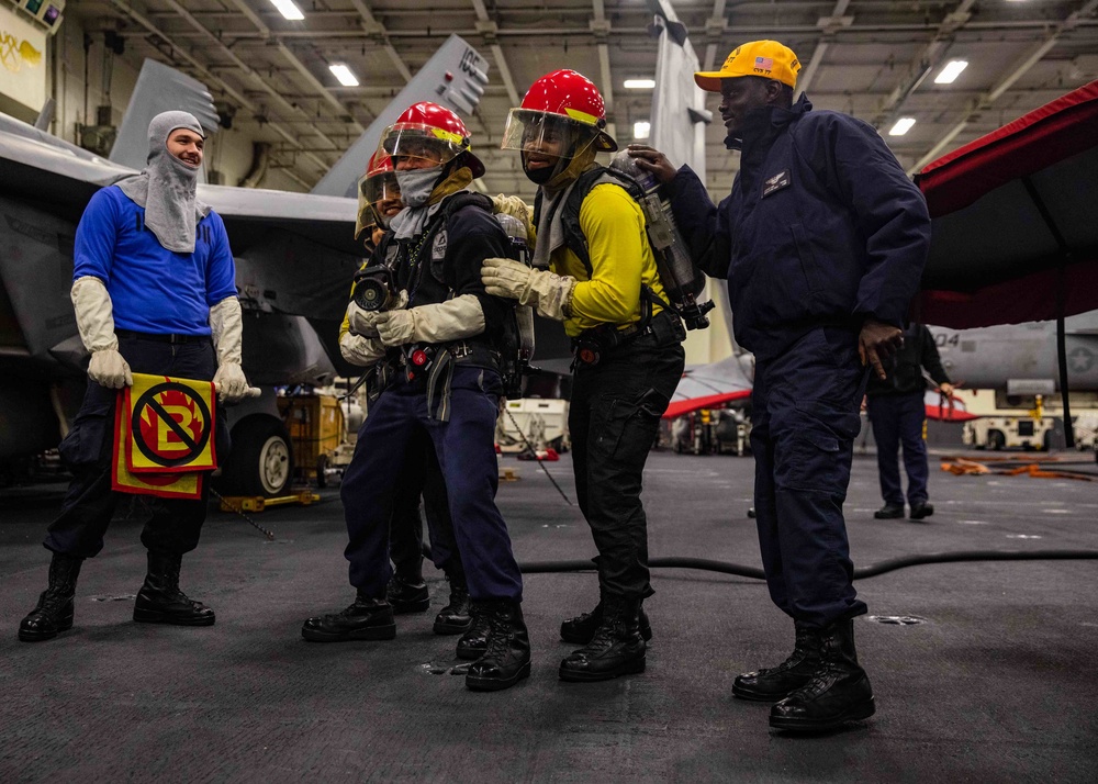 Daily Operations Aboard USS George H.W. Bush (CVN 77)