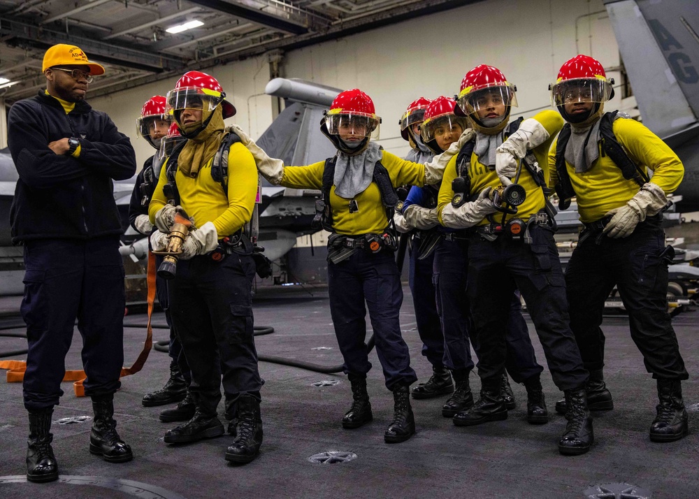 Daily Operations Aboard USS George H.W. Bush (CVN 77)