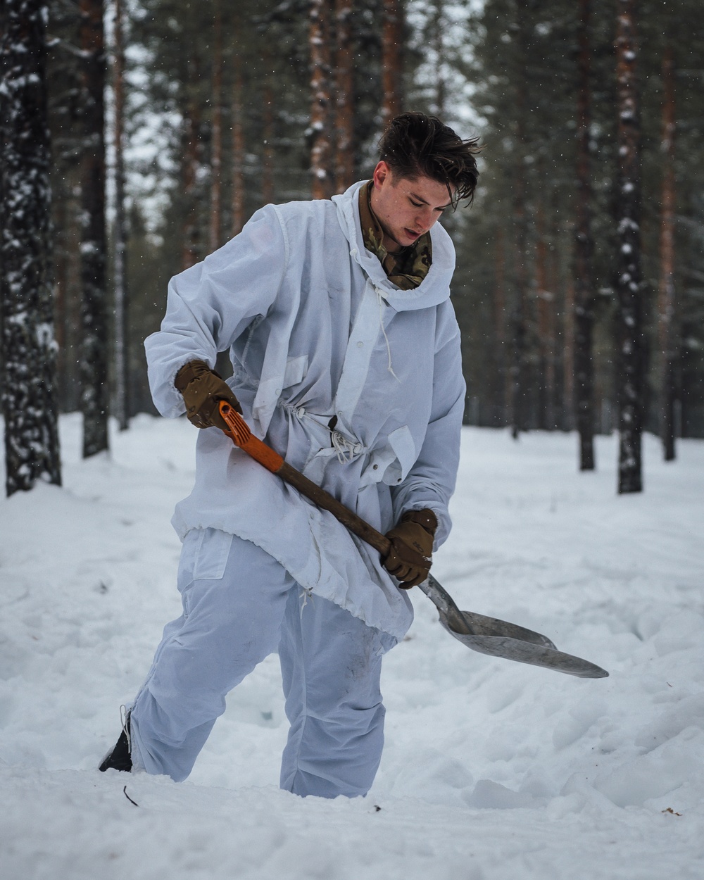 Soldiers conduct Winter Warfare Training during Arctic Forge 2023