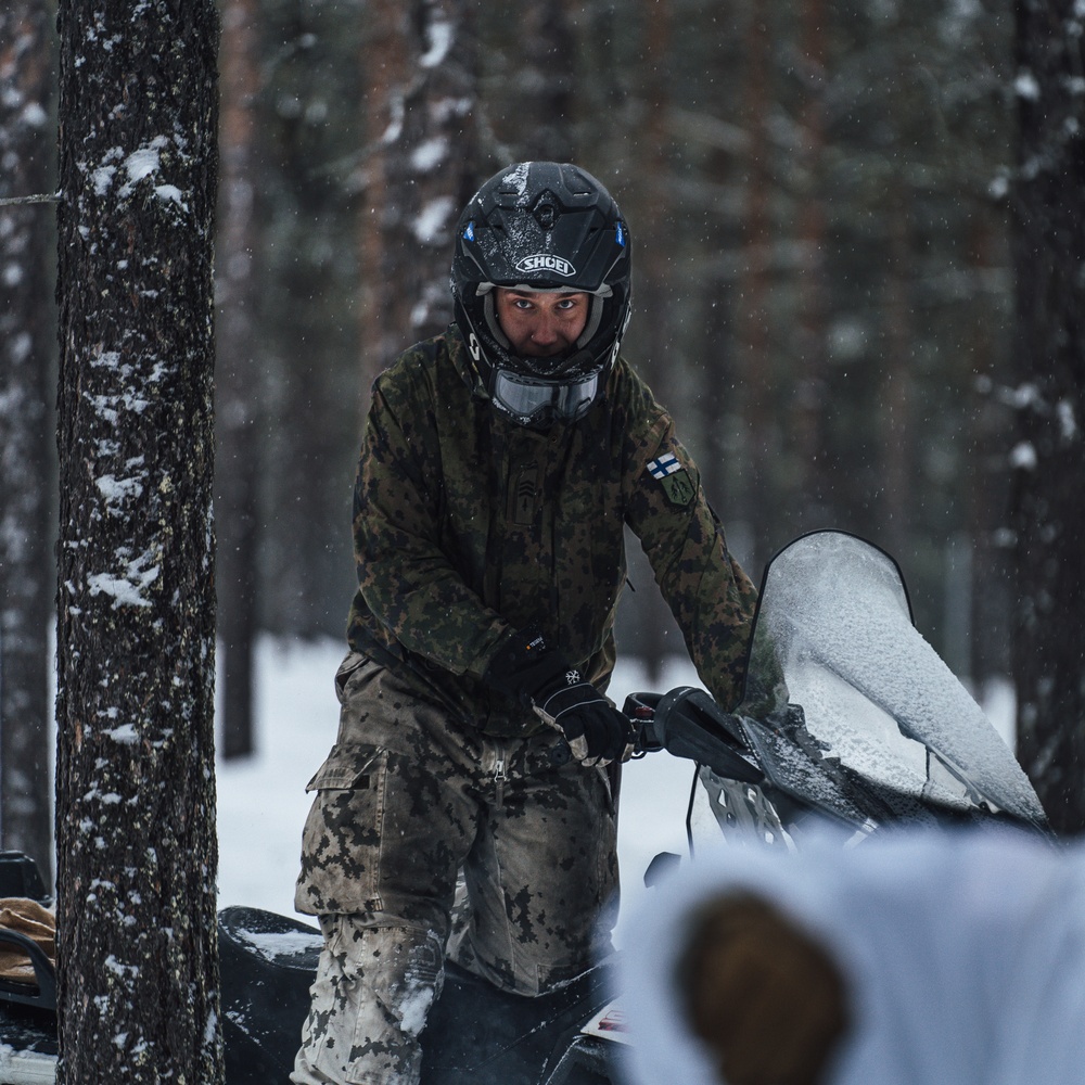 Soldiers conduct Winter Warfare Training during Arctic Forge 2023