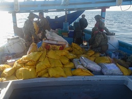 U.S. Coast Guard Cutter Interdicts Illegal Drugs Shipment in Arabian Sea