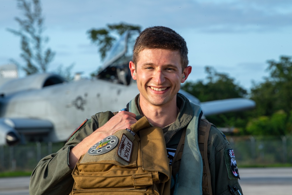 Moody A-10s attack Forward Tiger 23