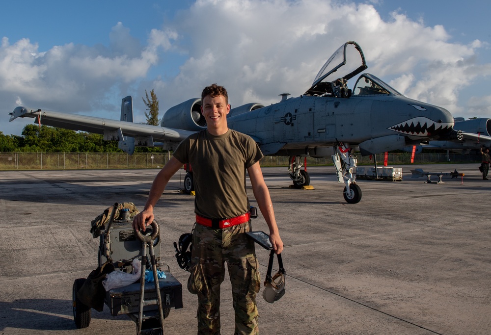 Moody A-10s attack Forward Tiger 23