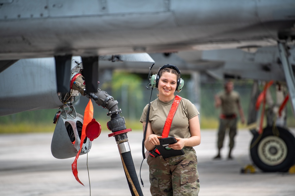 Moody A-10s attack Forward Tiger 23