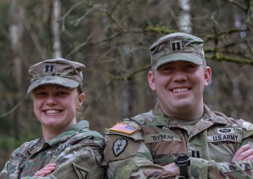 JMRC Soldier Spotlight: Capt. Brad Bynum and Capt. Andrea Bynum