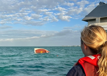 Coast Guard Station personnel rescue two mariners