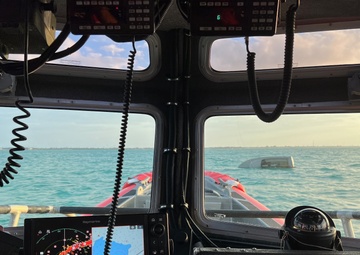 Coast Guard Station personnel rescue two mariners