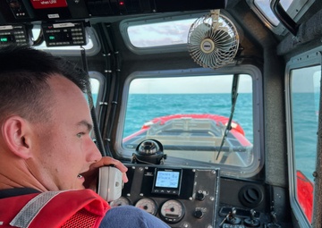 Coast Guard Station personnel rescue two mariners