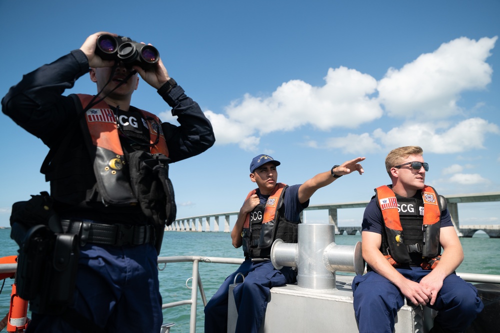 Coast Guard Station Islamorada patrol