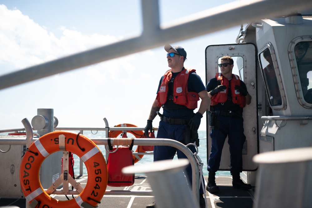 Coast Guard Station Marathon patrol