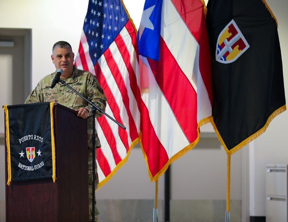 190th Engineer Battalion change of command