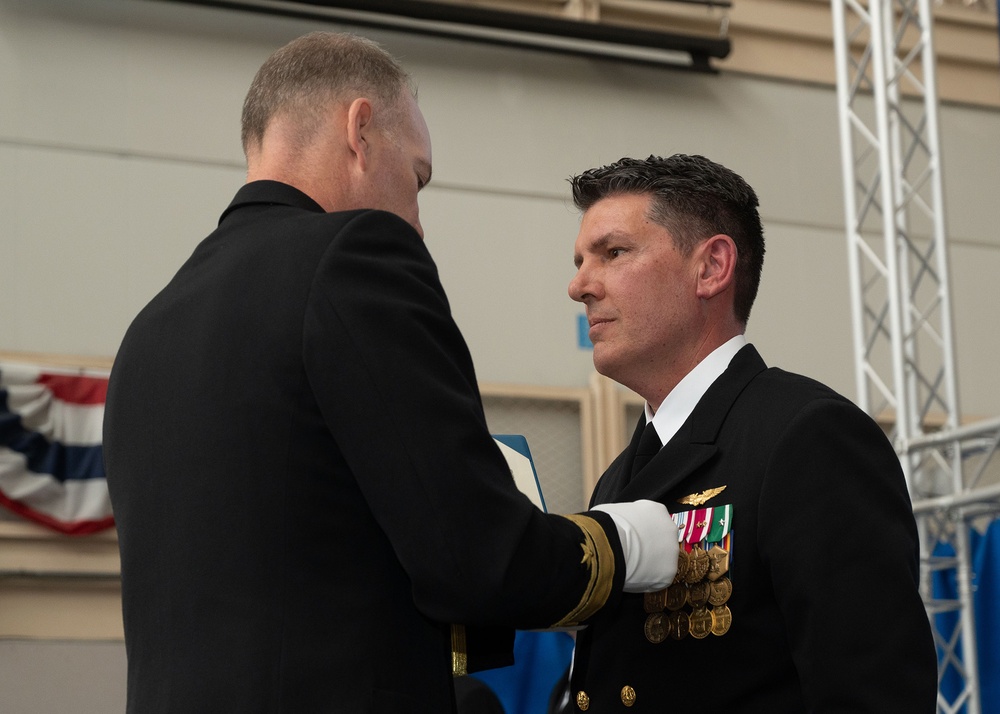 NAVWAR Reserve Program Change of Command