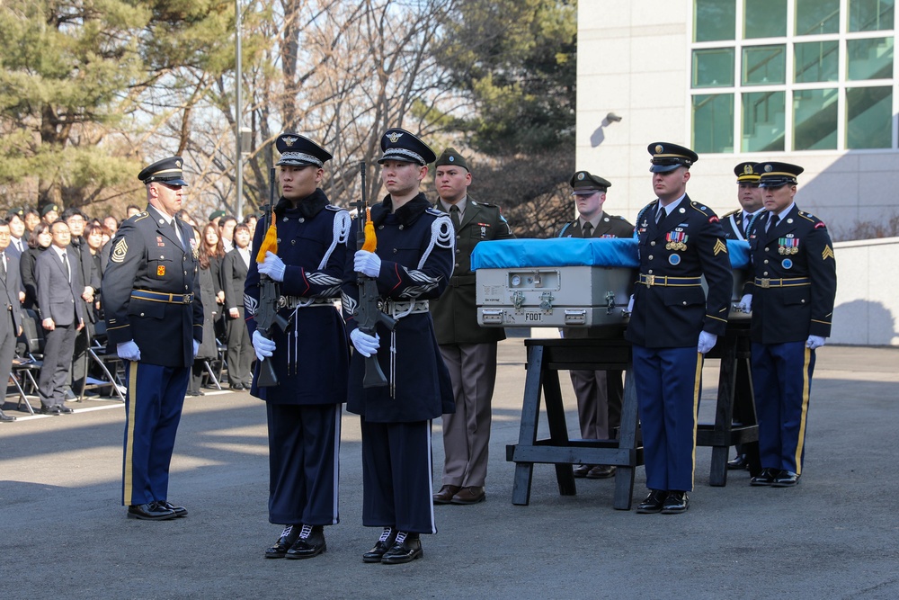 U.S. Remains Send-off Ceremony 2023