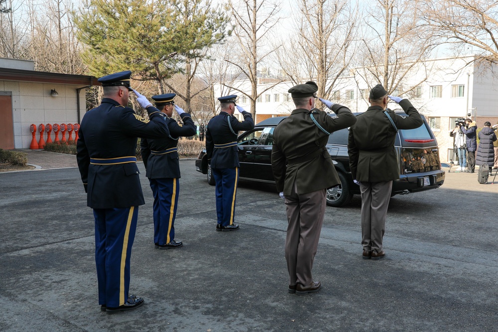 U.S. Remains Send-off Ceremony 2023