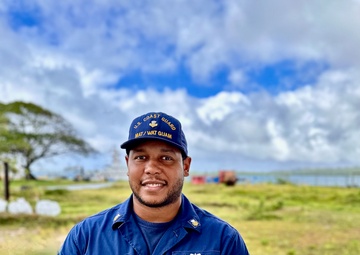 U.S. Coast Guard MAT/WAT Guam's EM1 James McKinney