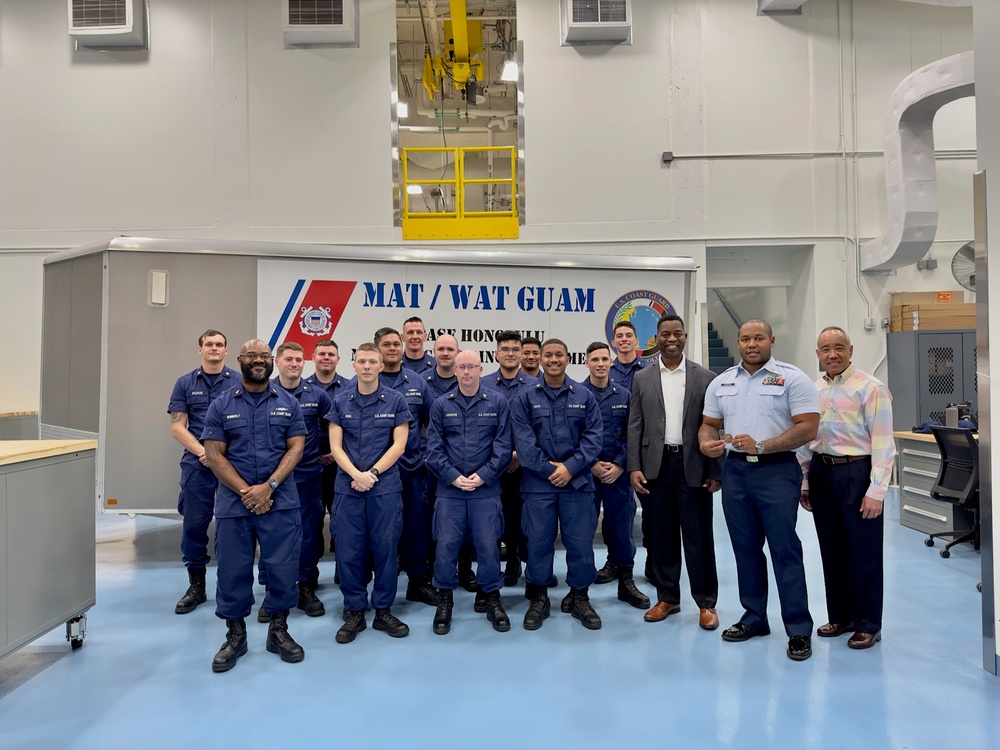 UMGC president visits MAT/WAT Guam