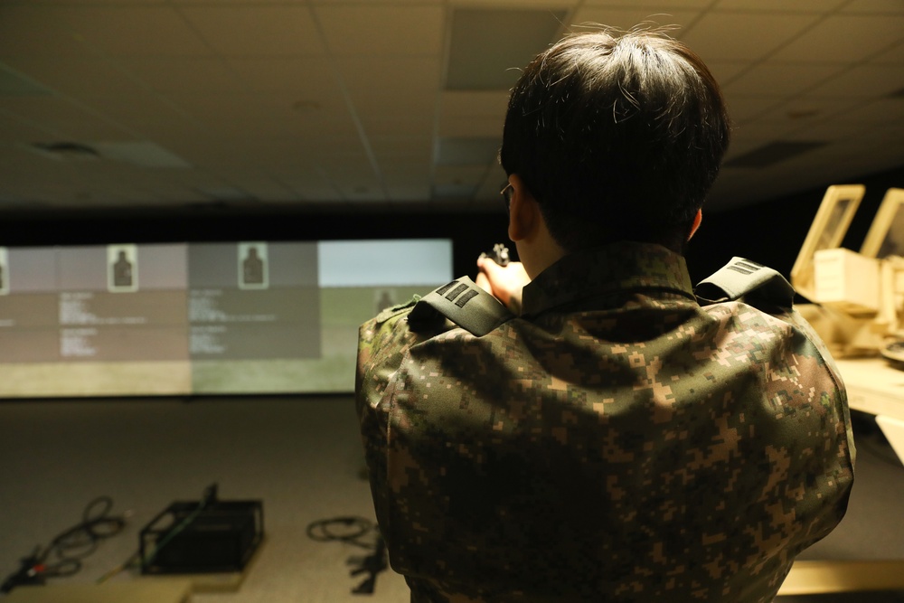 Pyeongtaek University’s ROTC Training