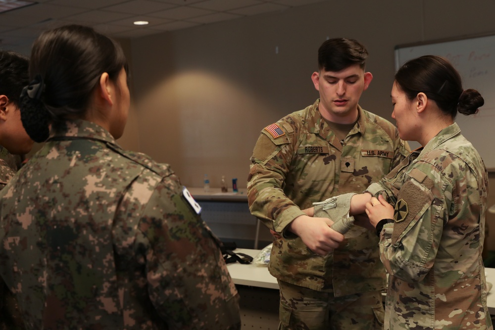 Pyeongtaek University’s ROTC Training