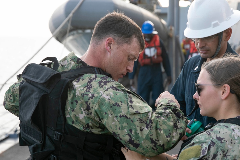 USS Truxtun VBSS