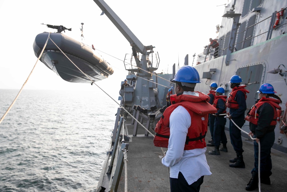 USS Truxtun VBSS