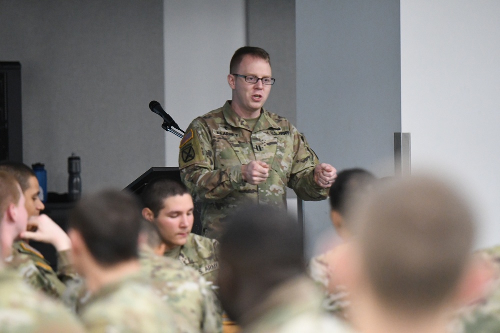 Keys to Connection welcomes new 10th Mountain Division Soldiers to Fort Drum, with focus on purpose, goal setting