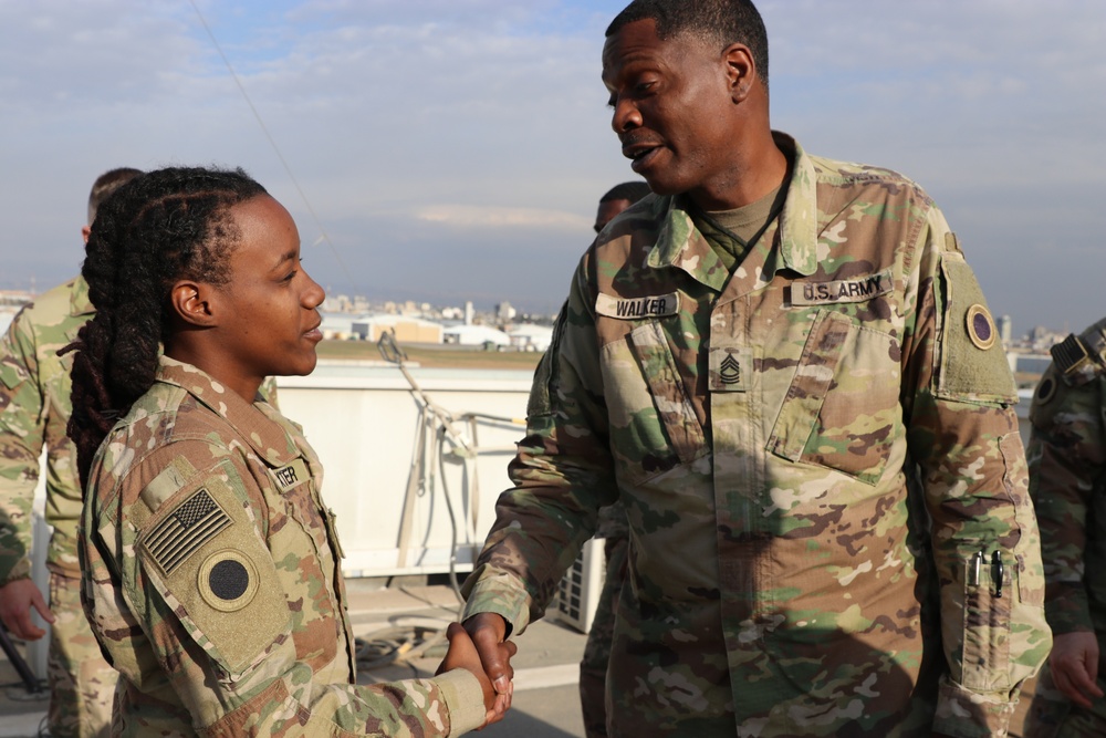 Soldier joins Corps of Non-Commissioned Officers
