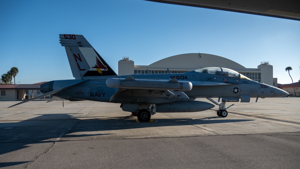 EA-18G Growlers arrive at MacDill AFB