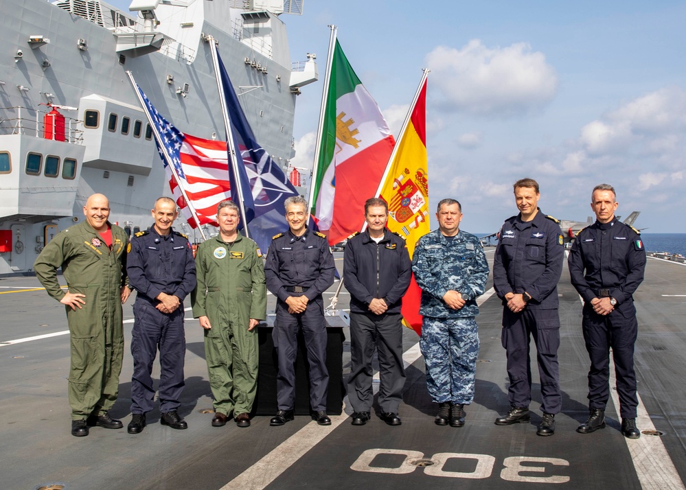 USS George H.W. Bush (CVN 77) Participates in Multicarrier Operations