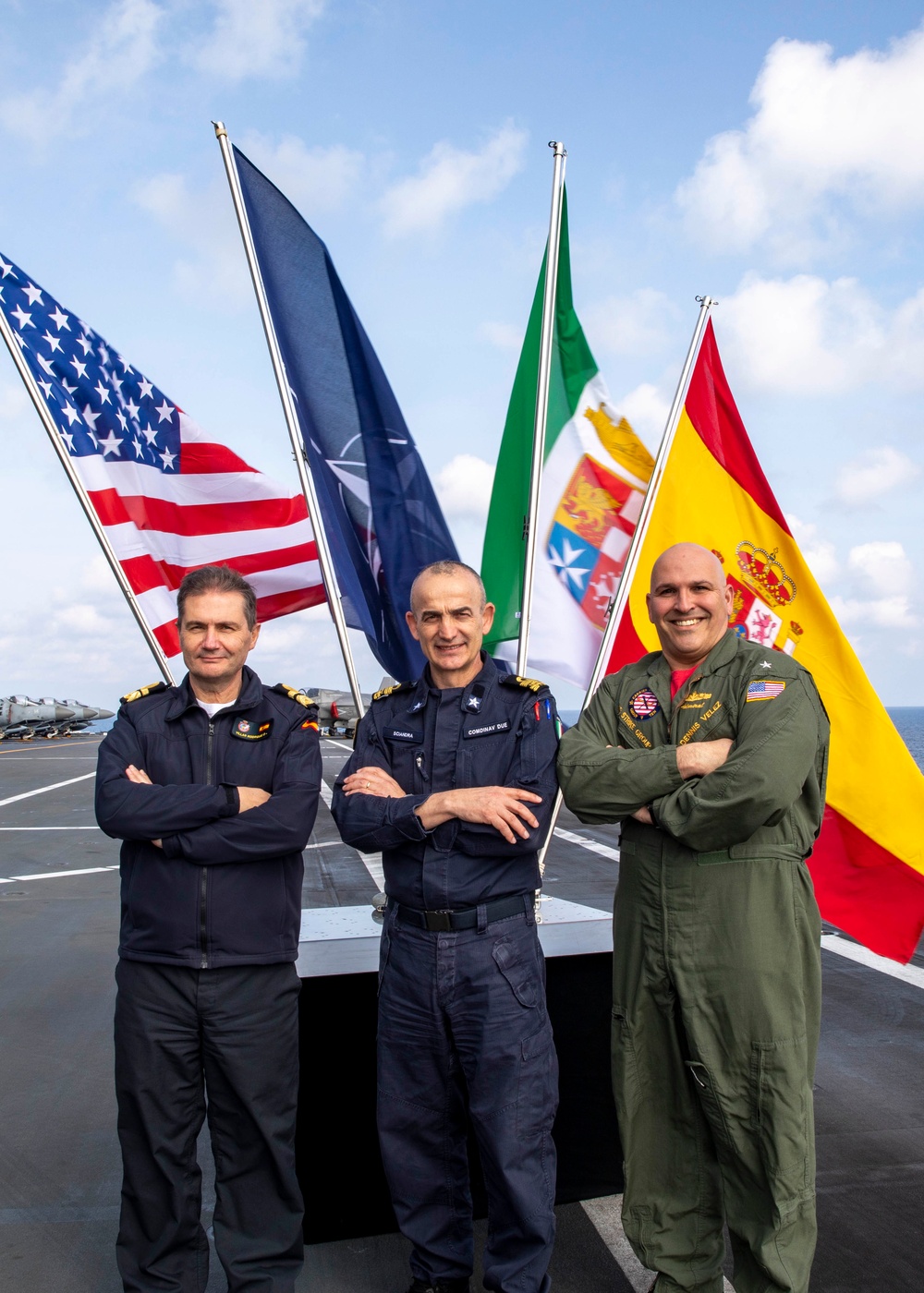 USS George H.W. Bush (CVN 77) Participates in Multicarrier Operations