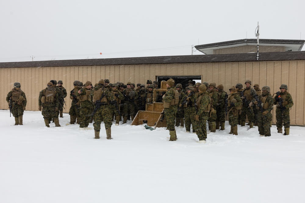 U.S. Marines with 2nd Landing Support Battalion Conduct Live Fire Ranges in Fort Drum