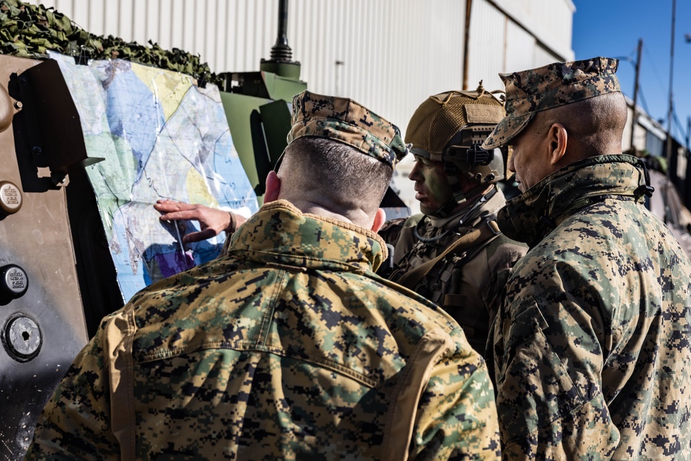 2d MARDIV CG Visits Marines, Sailors and NATO Allies