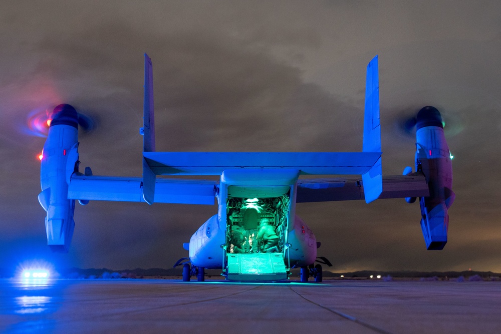 Reconnaissance Marines load Utility Task Vehicles during GRC