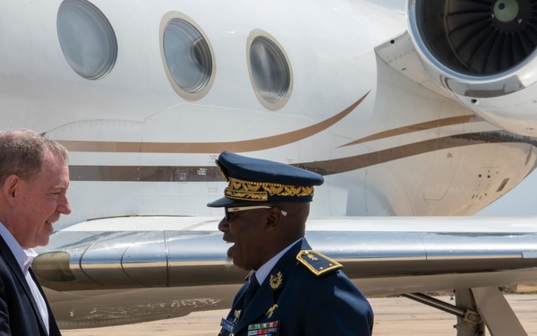 General Hecker arrives in Senegal for AACS 2023