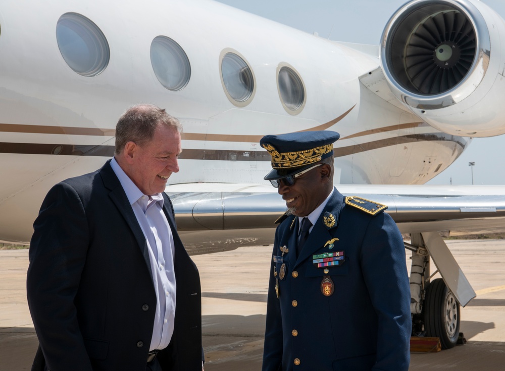 General Hecker arrives in Senegal for AACS 2023