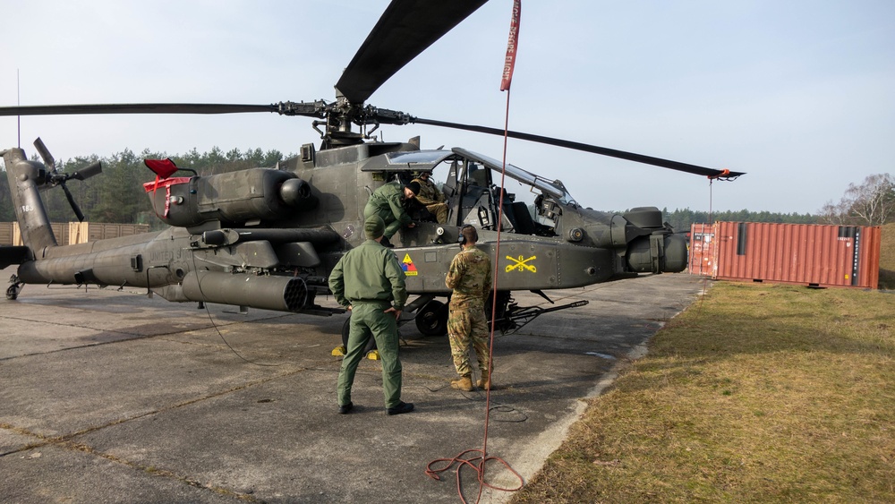 3-6 Air Calvary Squadron Leadership discuss the future of Polish Aviation