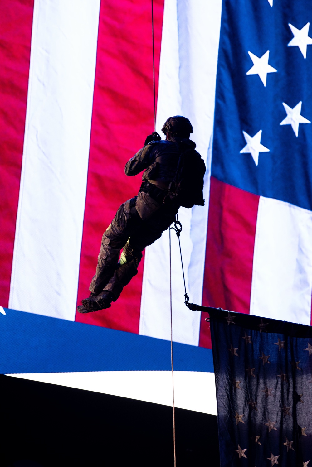 Special Warfare Training Wing Instructors Rappel