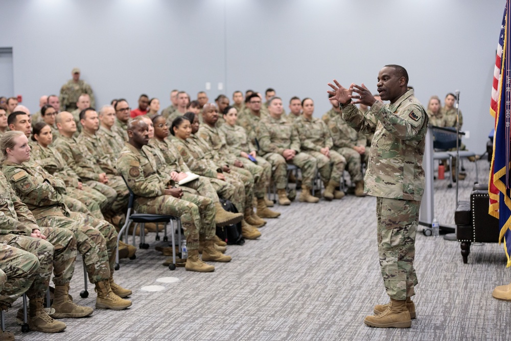 Command Chief Master Sgt. Maurice L. Williams, command chief, Air National Guard