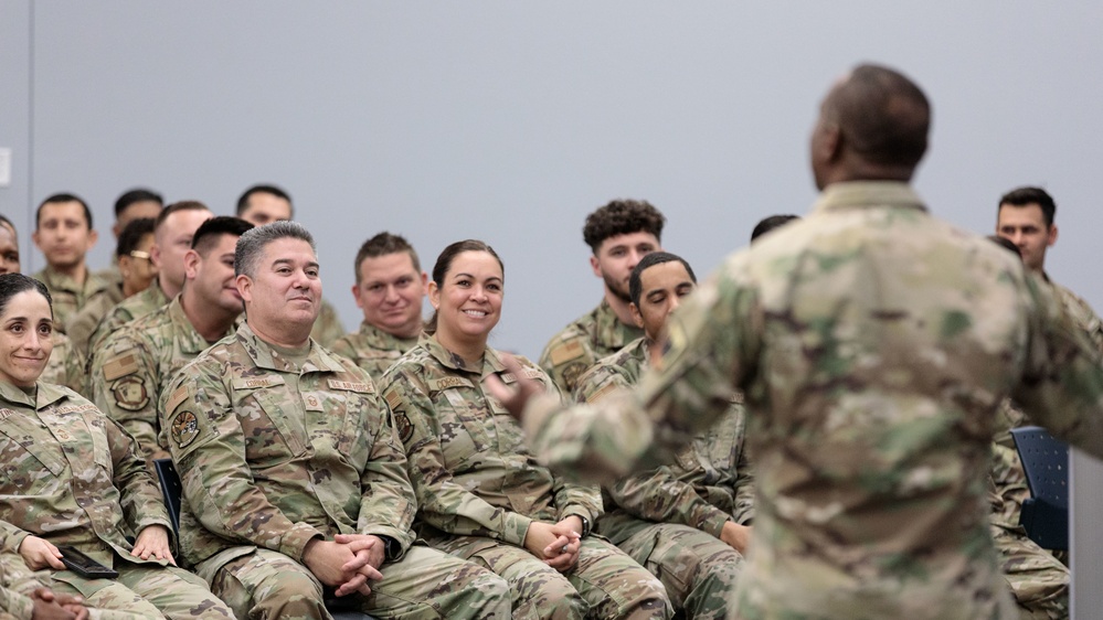 Command Chief Master Sgt. Maurice L. Williams, command chief, Air National Guard