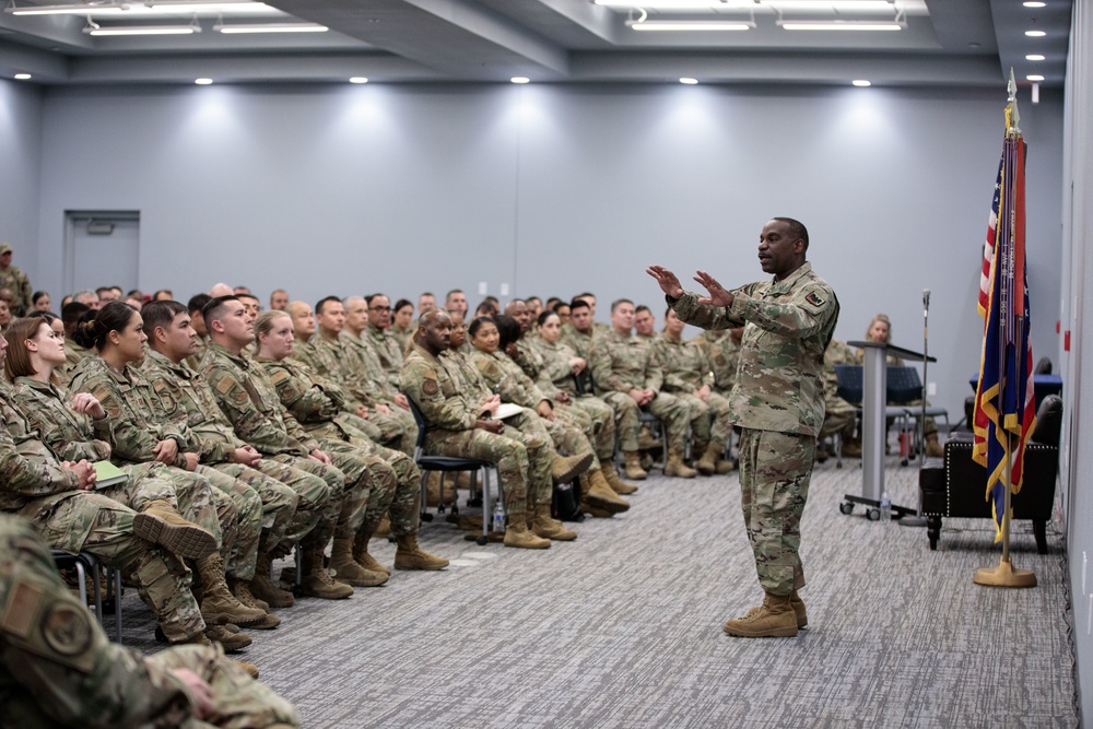 Command Chief Master Sgt. Maurice L. Williams, command chief, Air National Guard