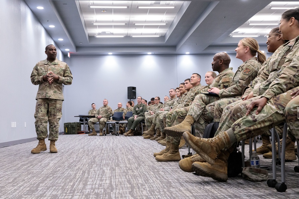 Command Chief Master Sgt. Maurice L. Williams, command chief, Air National Guard