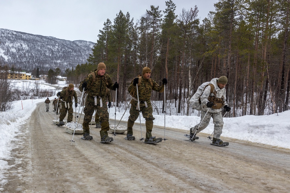 CLR-2 and CLB-2 Leadership Participate in Survival Training