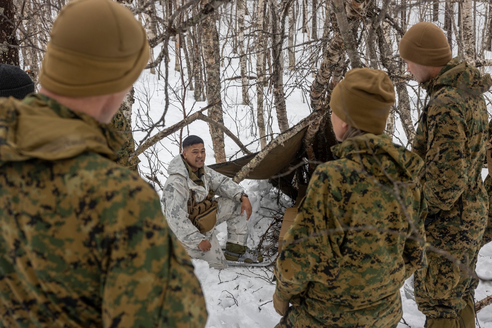 CLR-2 and CLB-2 Leadership Participate in Survival Training