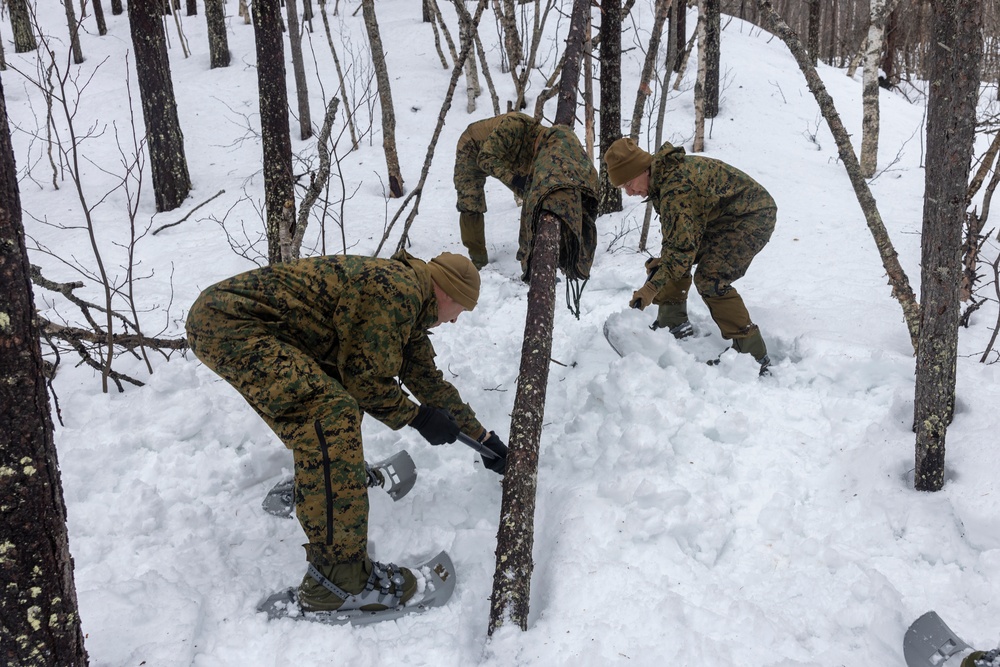 CLR-2 and CLB-2 Leadership Participate in Survival Training